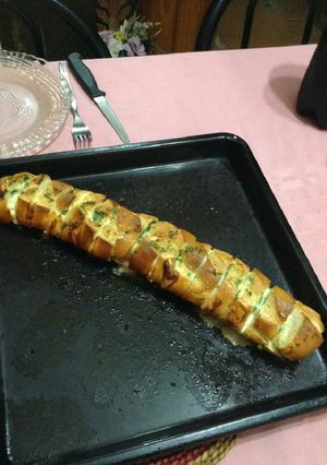 Una foto de Pan de ajo