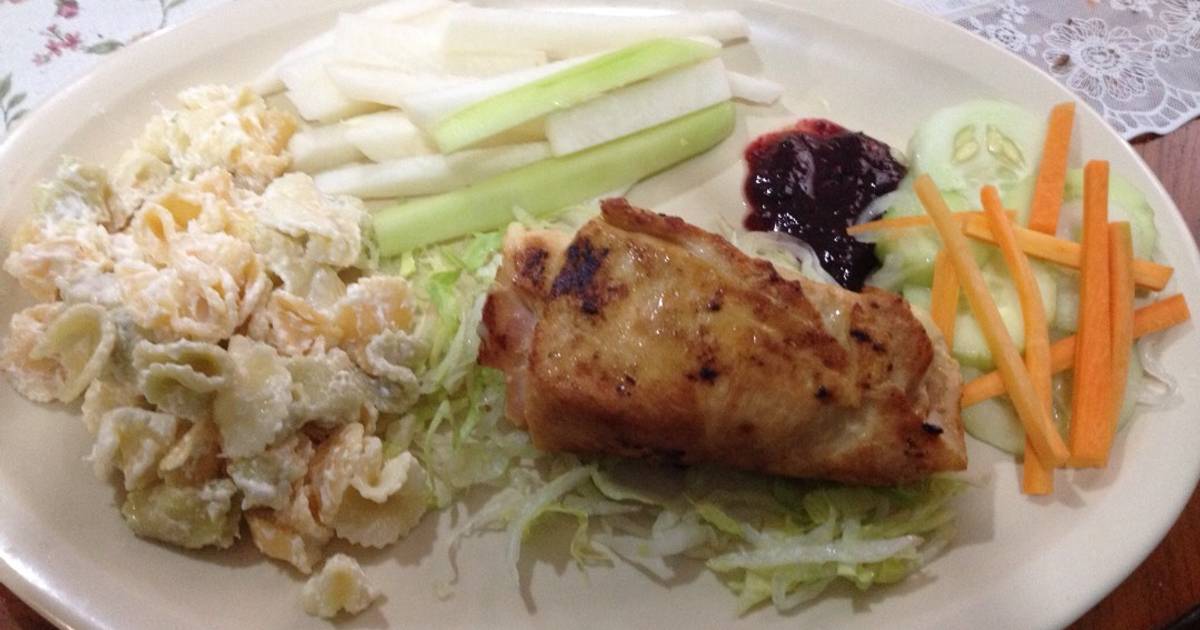 Pechugas de pollo de salsa de zarzamora y chipotle Receta