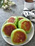 Roti Pandan isi Unti Kelapa