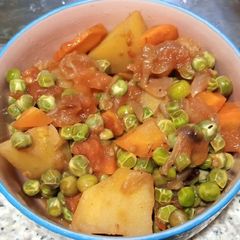 A picture of Unleafy vegetable stew😋.