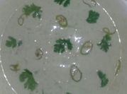 A picture of veggie raita