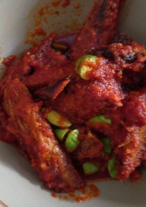 Foto resep Tongkol balado pete