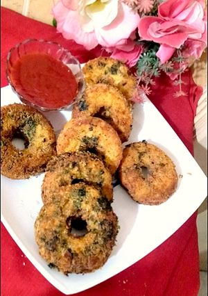 A picture of Bread Patato donuts.