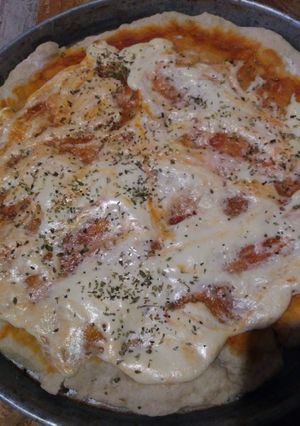 Una foto de Pizza sin levadura