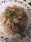 Chicken and Asparagus Lemon Stir Fry GF DF