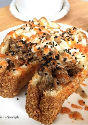 Foto resep Roti kantong isi ayam bulgogi