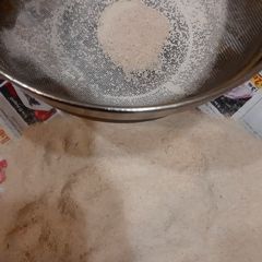 A picture of Homemade Urad flour.