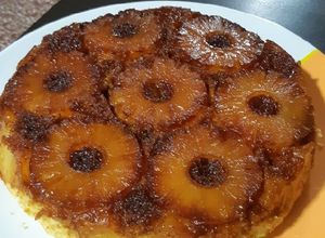 Una foto de Torta invertida de Ananá