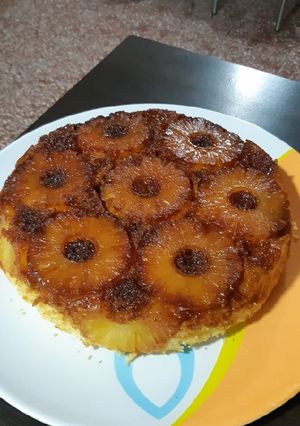 Una foto de Torta invertida de Ananá