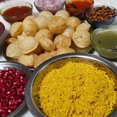 A picture of Pani puri.