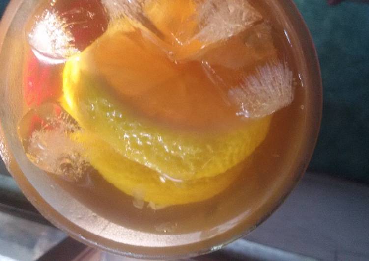 makanan Lemon tea #weekendchallenge Anti Gagal