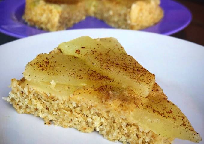Torta de manzana, coco y naranja light rica y muy saludable Receta de geri  : @ en Instagram- Cookpad