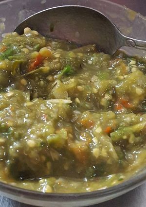 Foto resep Sambal hijau