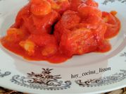 Una foto de gamba en salsa