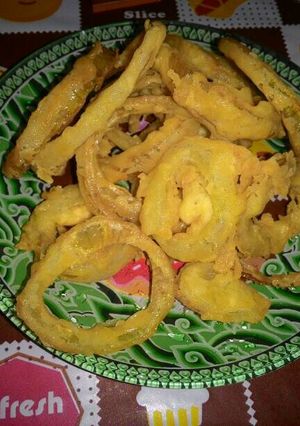 Foto resep Onion ring alakadarnya😀