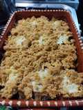Crumble de Ratatouille au chèvre frais 😋
