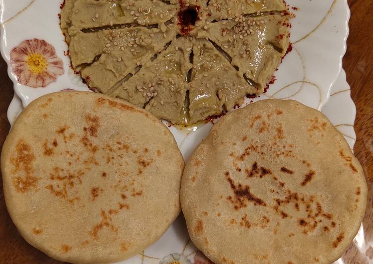 Step-by-Step Guide to Prepare Any-night-of-the-week Hummus and Pita Bread