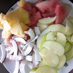 A picture of Fruits salad.