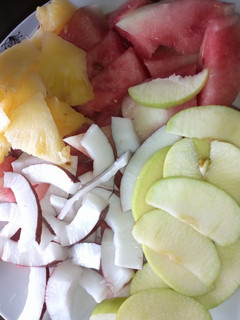 A picture of Fruits salad.