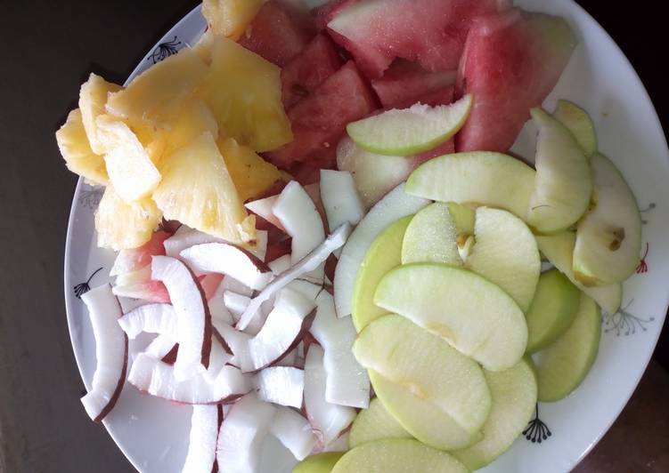 Recipe of Perfect Fruits salad | Satisfyingrecipe.web.app