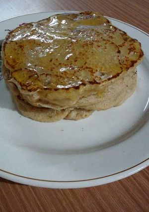 Una foto de Panqueques veganos