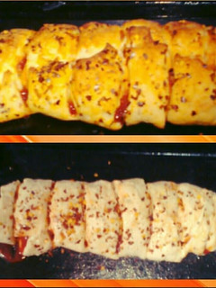 A picture of Keema bread.