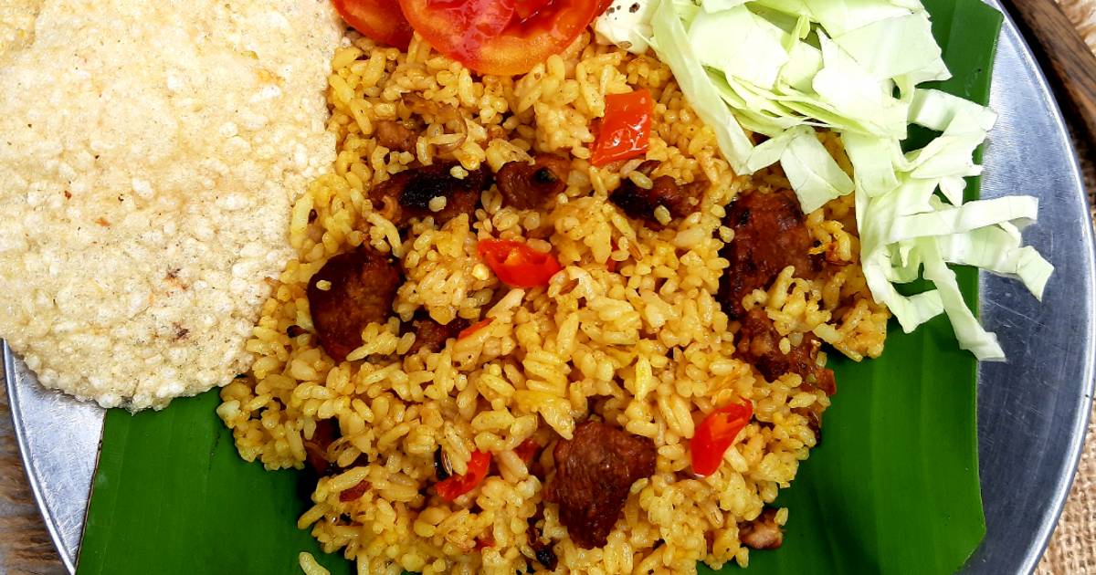 Nasi Goreng Sederhana Rumahan - Resep Nasi Goreng Teriyaki | Resep