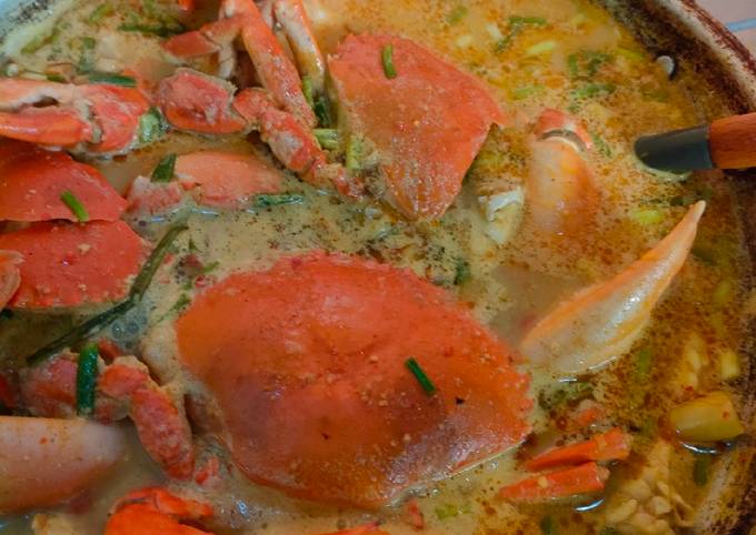 Resep Kepiting Kare Gurih, Enak