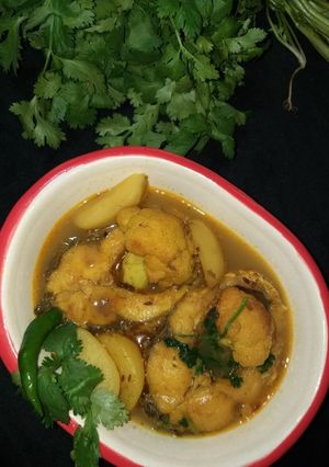 রুই মাছের মরিচ ঝোল (rui macher morich jhol recipe in Bengali) রেসিপির প্রধান ছবি