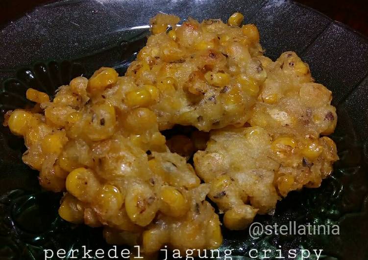 Perkedel jagung crispy