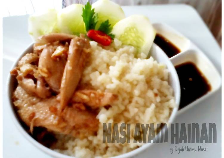 Resep Nasi Ayam Hainan Nikmat Pertamaku yang Enak Banget