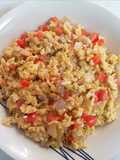 Huevos revueltos tipo rancheros