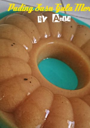 Foto resep Puding Susu Gula Merah