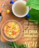 Mì rau củ gà ta cà chua phomai rắc