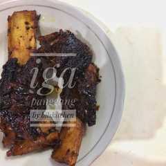 A picture of Iga panggang #kitaberbagi.