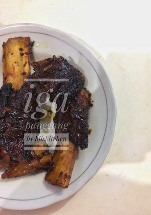Foto resep Iga panggang #kitaberbagi