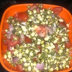 A picture of Sprout Moong Salad.