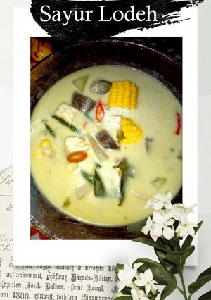 Foto resep Sayur Lodeh