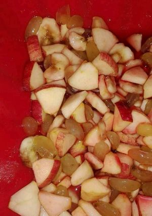 A picture of Fruit Chaat...🌹.