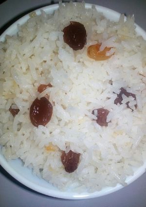 A picture of Dried fruits rice#5orlessingredientsrecipecontest.
