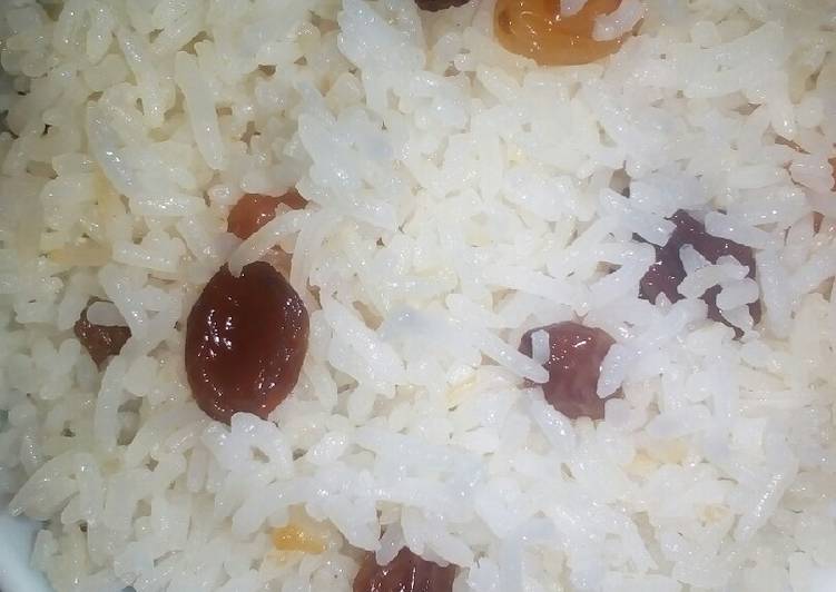 Dried fruits rice#5orlessingredientsrecipecontest