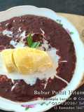 Bubur Pulut Hitam Durian