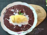 Bubur Pulut Hitam Durian