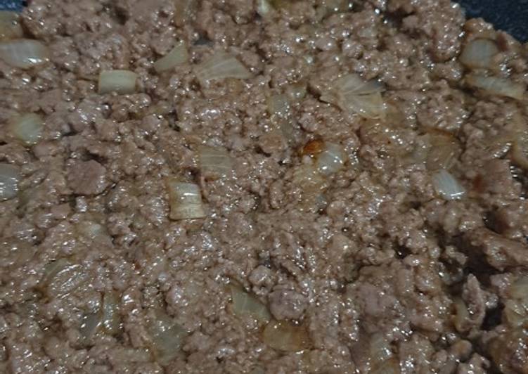 Tumis daging cincang