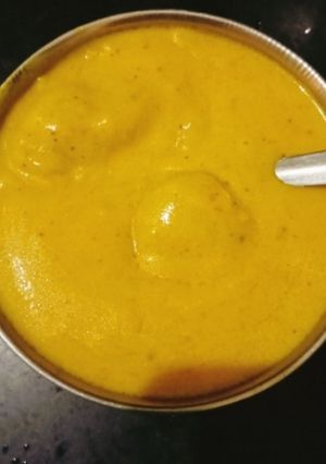 पकौड़ी वाली कढ़ी(pakodi wali kadhi recipe in hindi) रेसिपी मुख्य फोटो