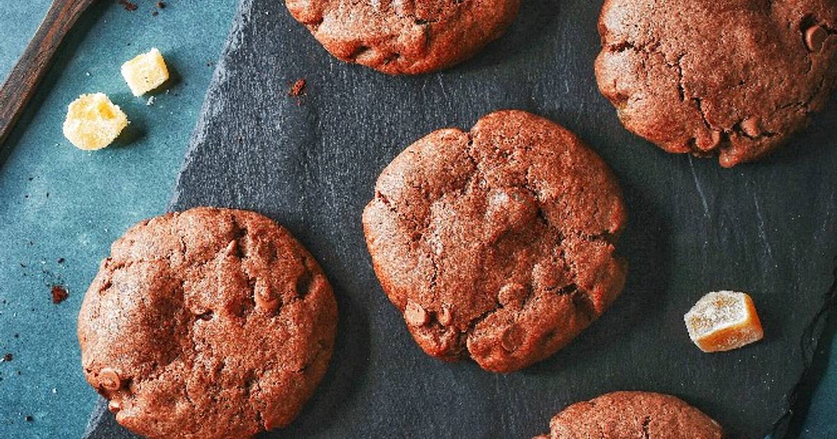 Chocolate & Stem Ginger Cookies Recipe by Natalie Marten (Windsor