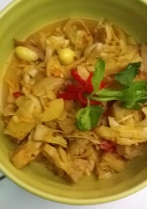 Foto resep Nangka muda bumbu kuning