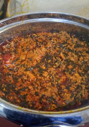 A picture of Egusi Soup.