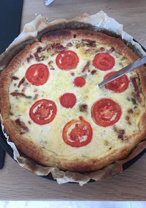 Una foto de Quiche lorraine