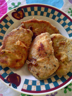 A picture of Italian Breaded Pork Chops.